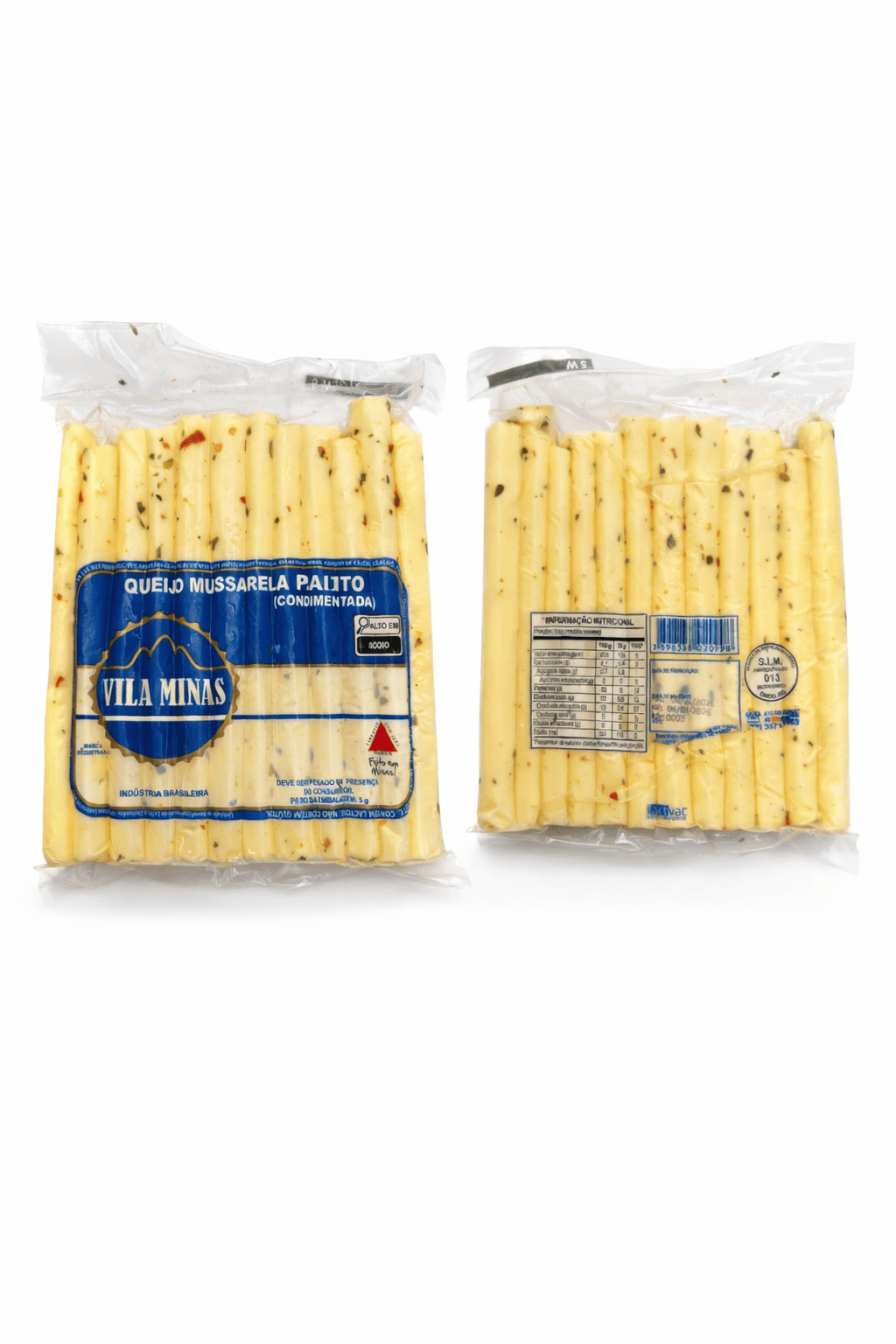 Queijo Mussarela Palito Temperado (Aperitivo / 200g)