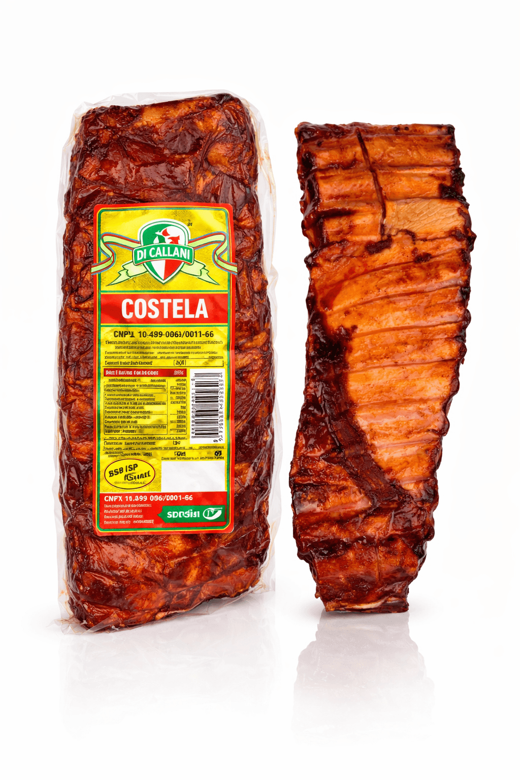 Costela Suína Defumada (Peça Inteira / Aprox. 1,3kg)