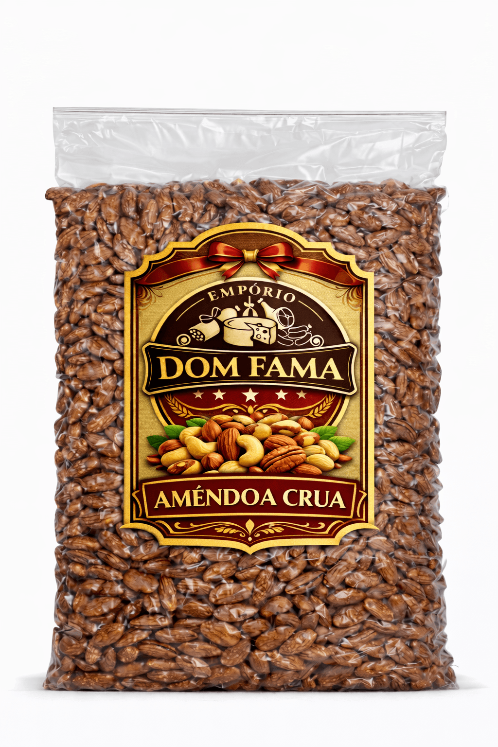Amêndoa Crua Natural (Com Pele / Inteira)