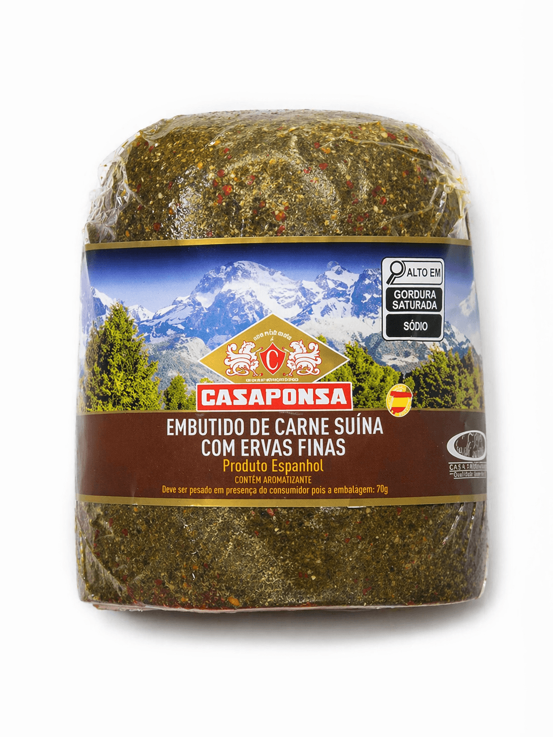 Salame Espanhol Casaponsa com Ervas finas FATIADO - de R$104,90 a R$389,99