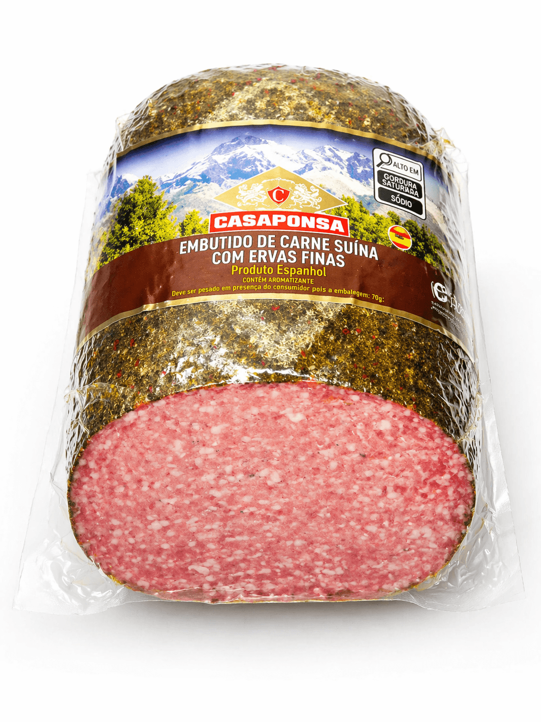 Salame Espanhol Casaponsa com Ervas finas FATIADO - de R$104,90 a R$389,99