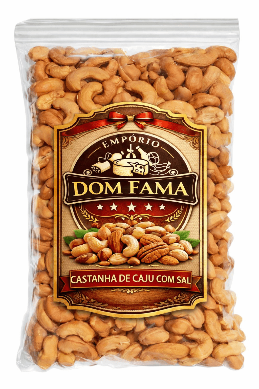 Castanha de Caju Torrada com Sal (Tipo Exportação / Inteira)