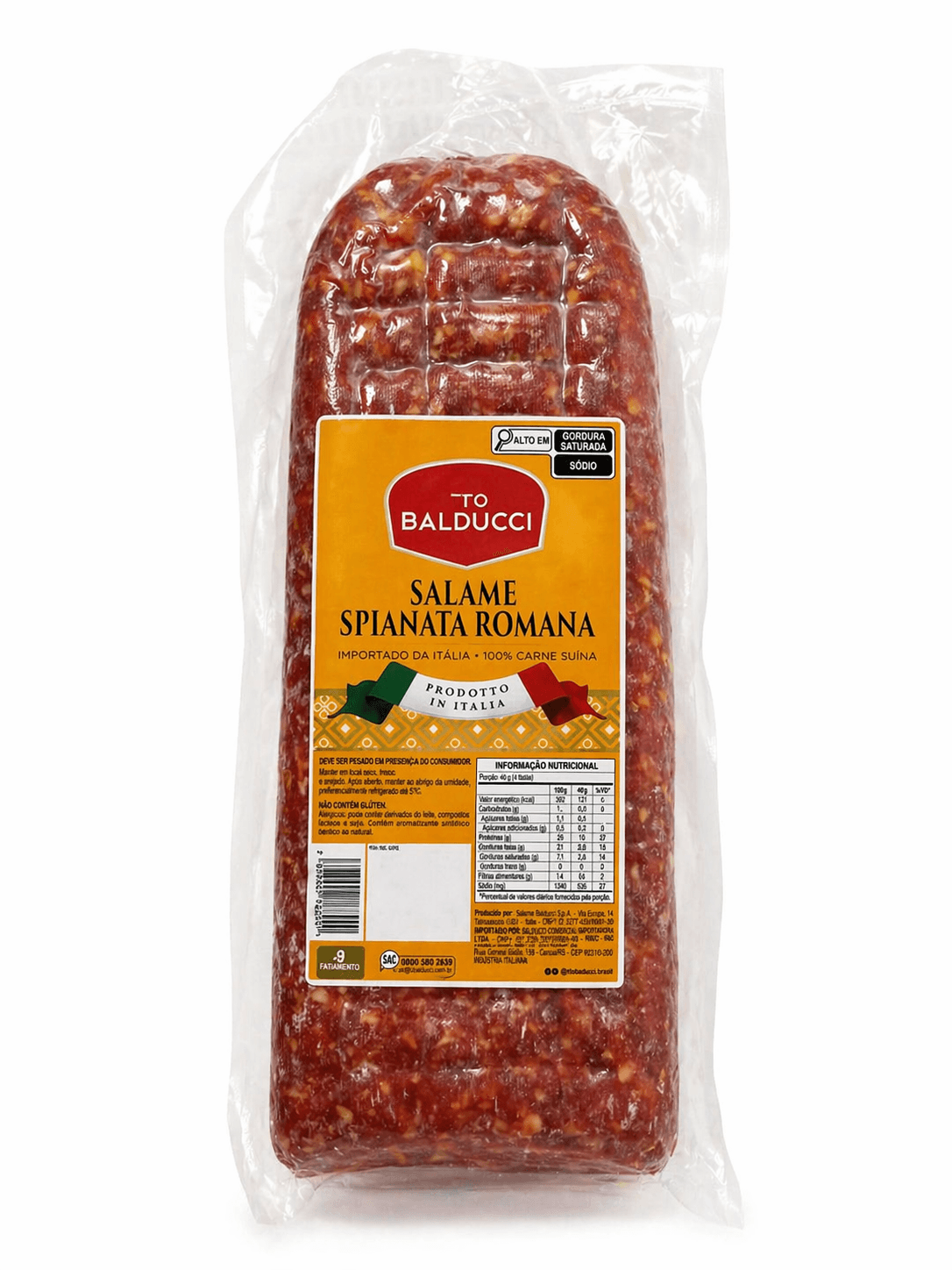 Salame Italiano Spianata Romana - de R$85,22 a R$339,90