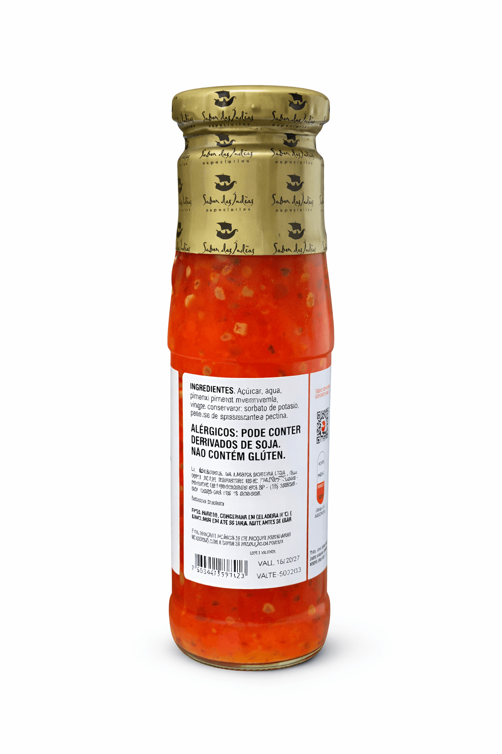 Chutney de Pimenta com Abacaxi Sabor das Índias (Agridoce Tropical)