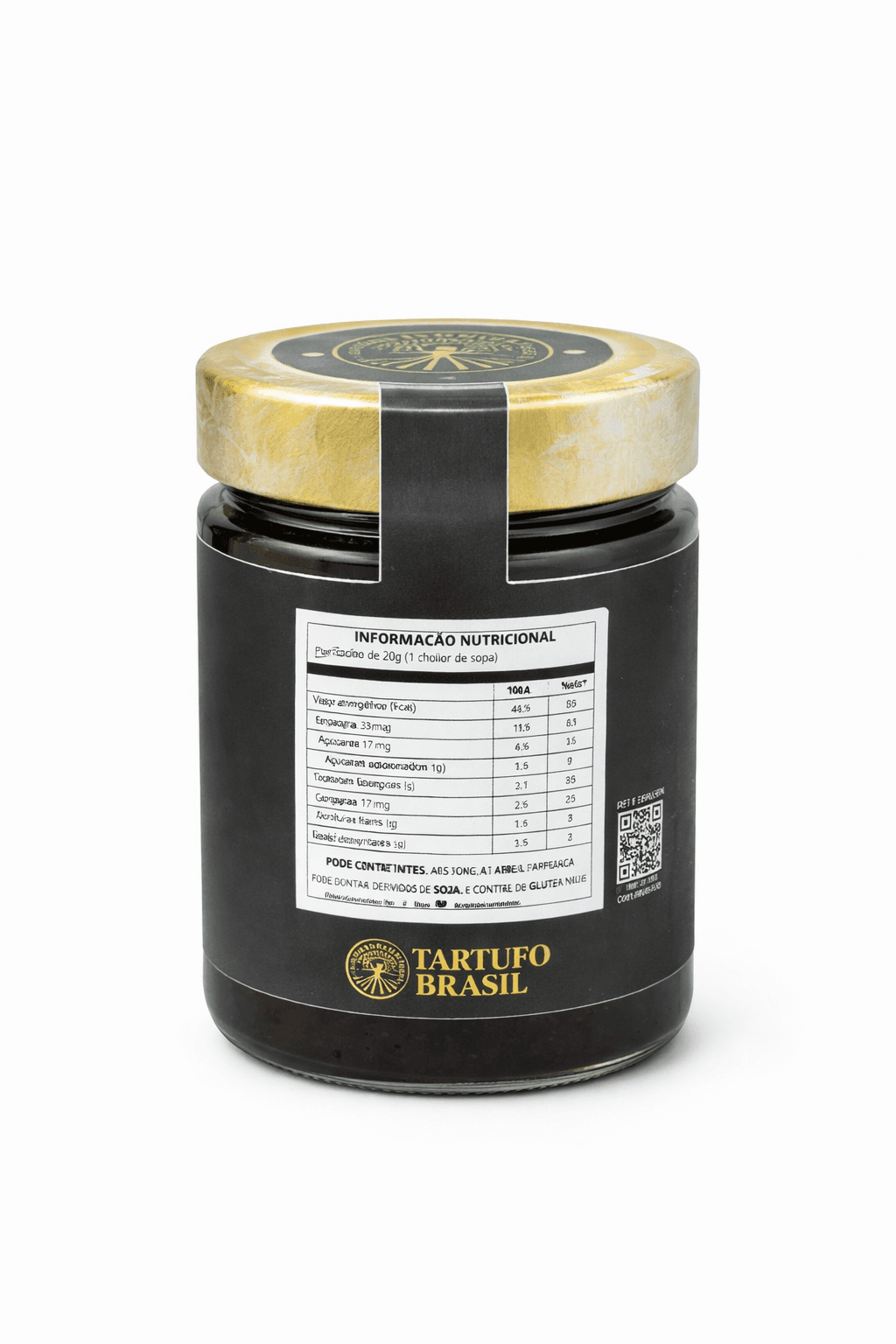 Geleia de Alho Negro com Trufas Brancas Tartufo Brasil (Gourmet)