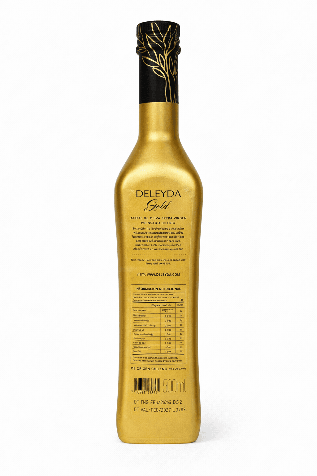Azeite Chileno Deleyda Gold Extra Virgem - 500ML Premium