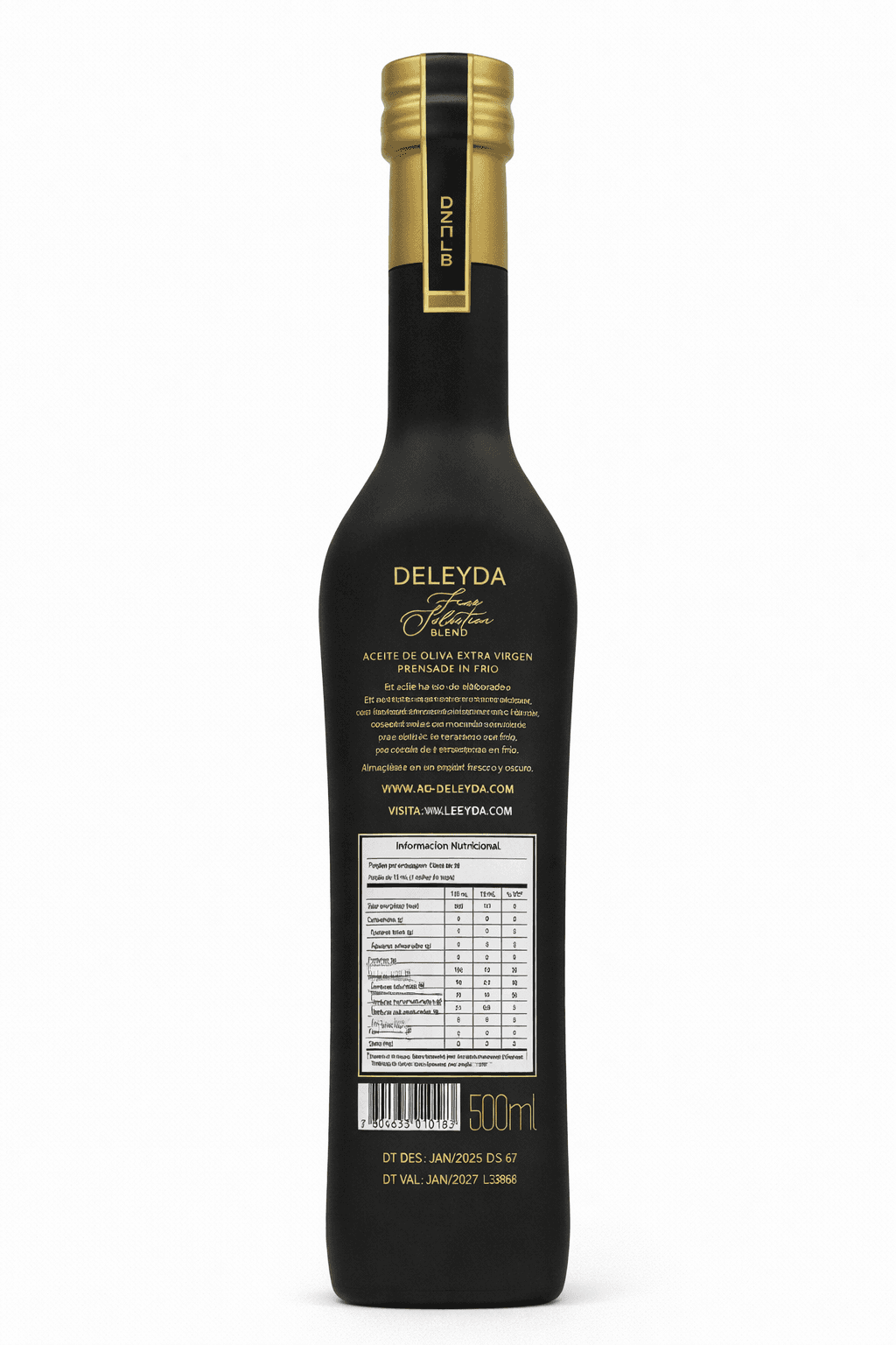 Azeite Chileno Deleyda Fine Selection Extra Virgem - 500ml Premium