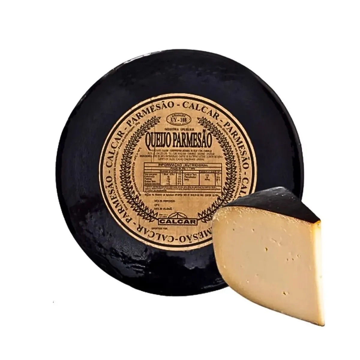 Queijo Parmesão Uruguaio Casca Preta Com Cristais (Seleção Especial)