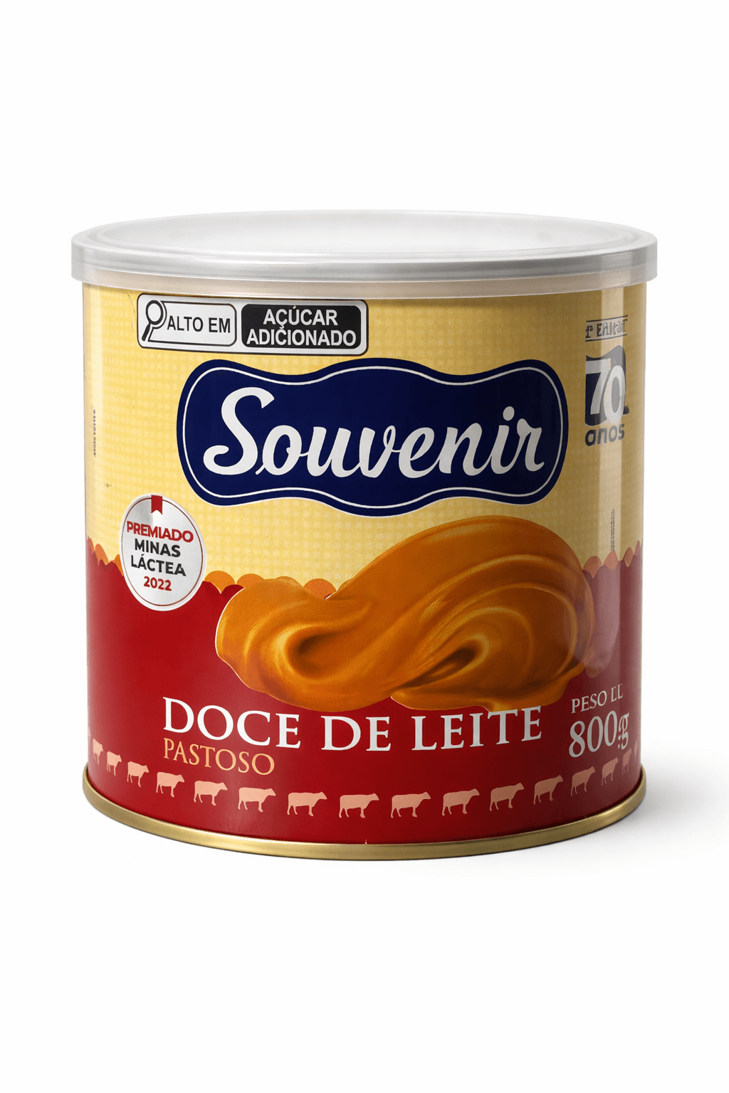 Doce de Leite Souvenir 800g - Cremoso Minas Gerais