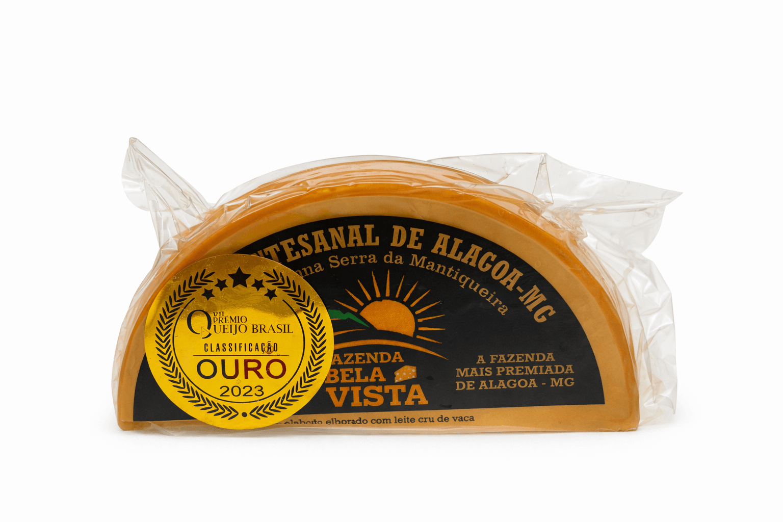 Queijo Canastra Defumado Artesanal Medalha Ouro da Serra da Mantiqueira