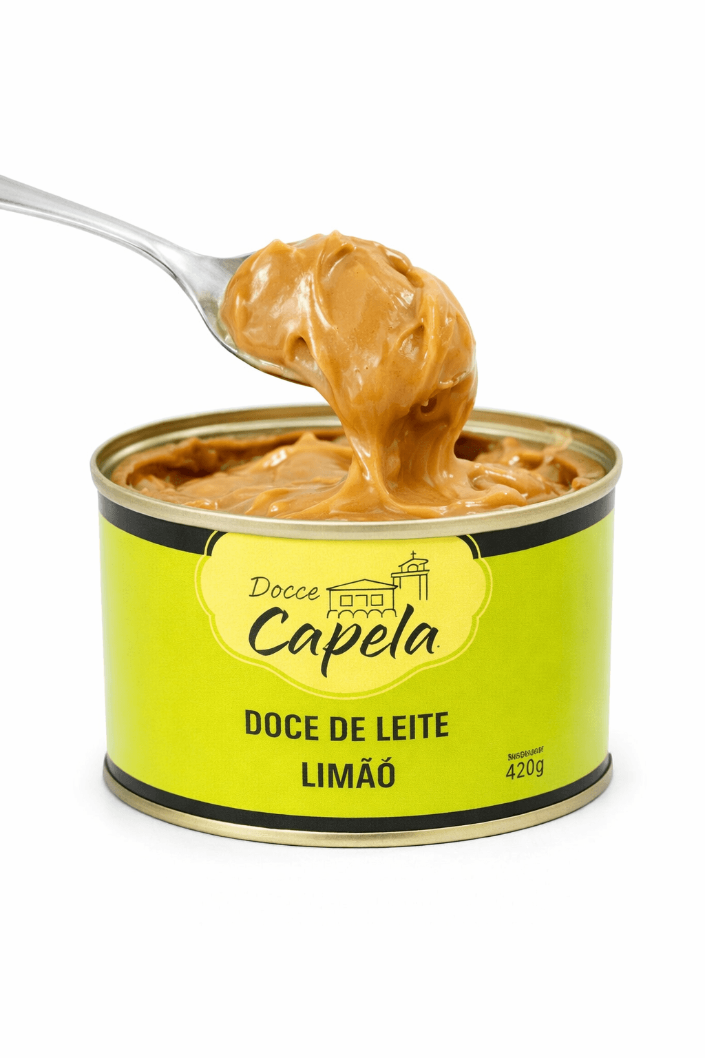 Doce de leite com Limão (Doces Capela / Lata 420g)
