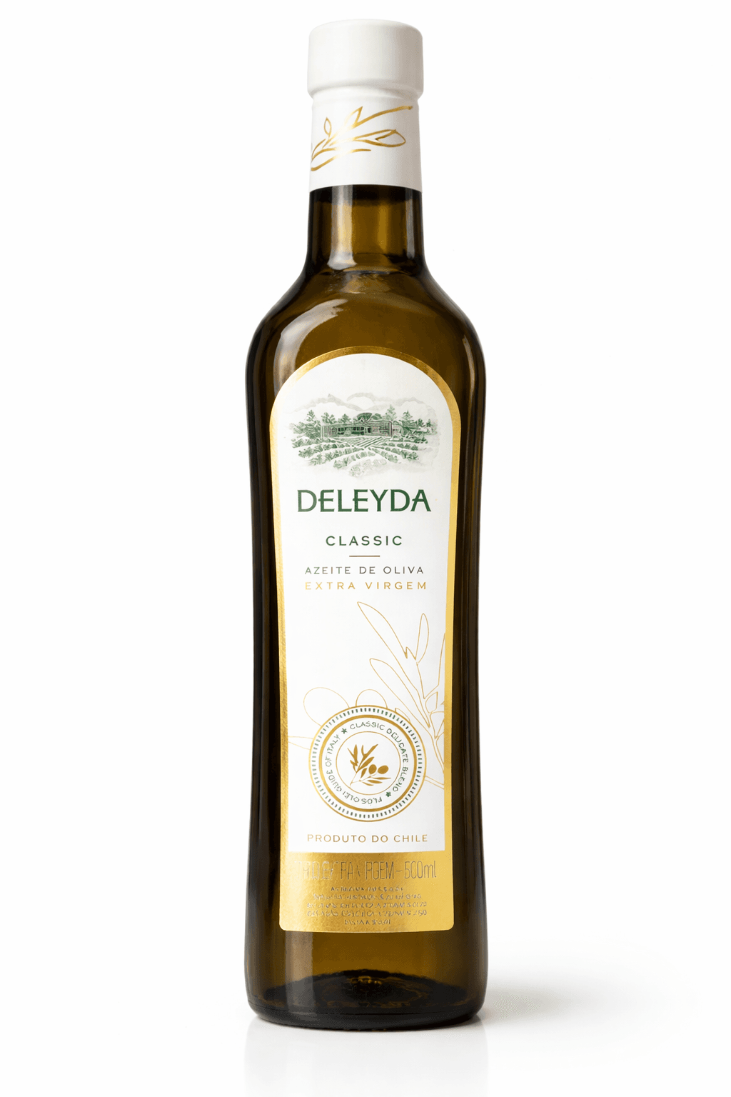 Azeite de Oliva Extra Virgem Deleyda Classic 500ml - Importado do Chile