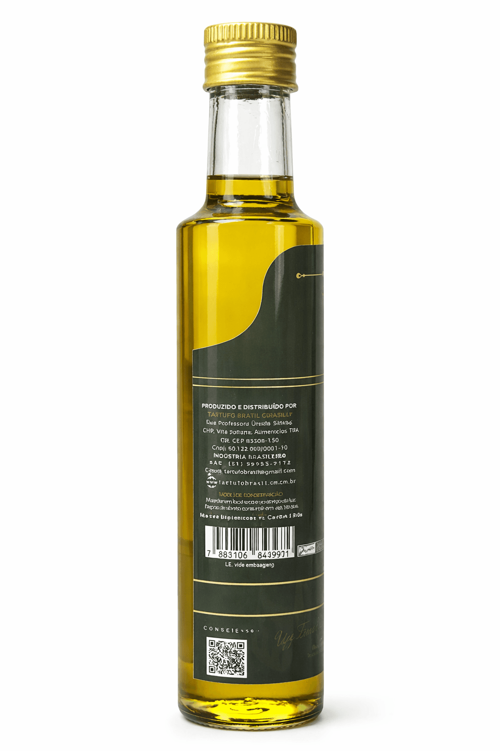 Azeite Extra-Virgem com Trufas Negras Tartufi Brasil 250ml - Gourmet Premium