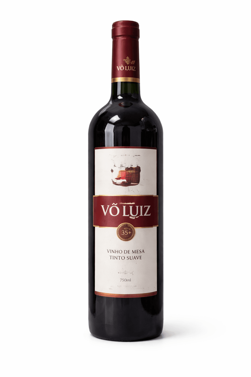 Vinho Vô Luiz Tinto Suave 750ml -Clássico