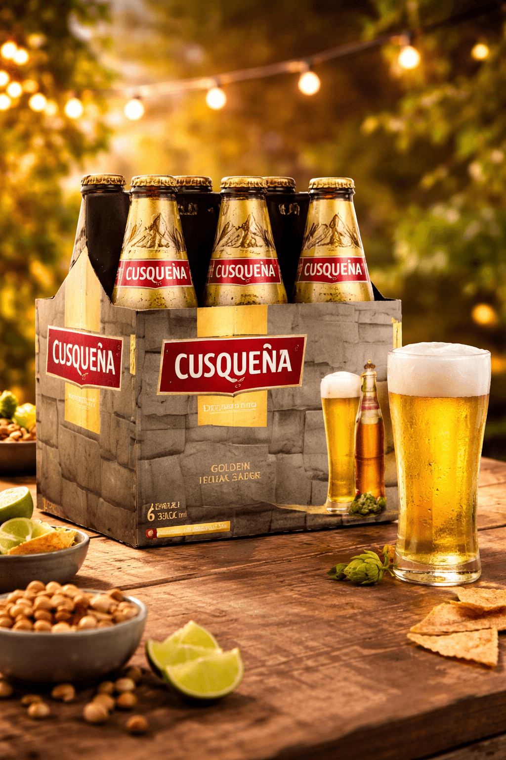 Cerveja Cusqueña Golden Lager 330ml -Peru