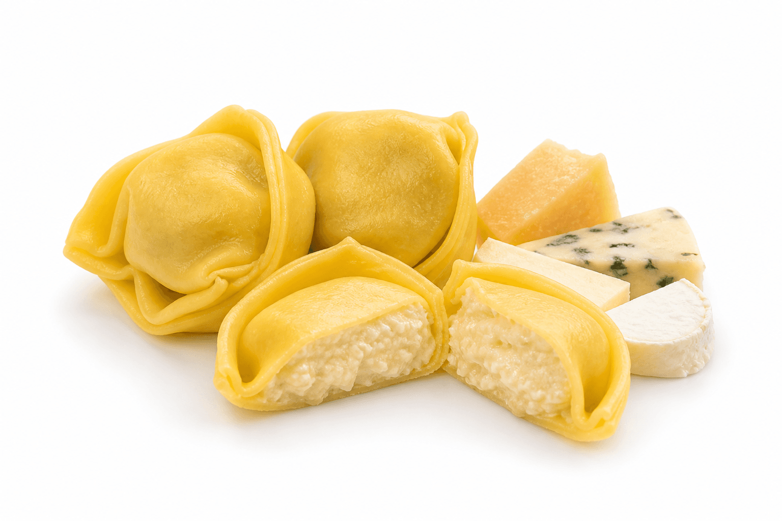 Tortelloni Italiano 4 Queijos 250g -Massa Recheada Premium Importada - Quatro Queijos Gourmet