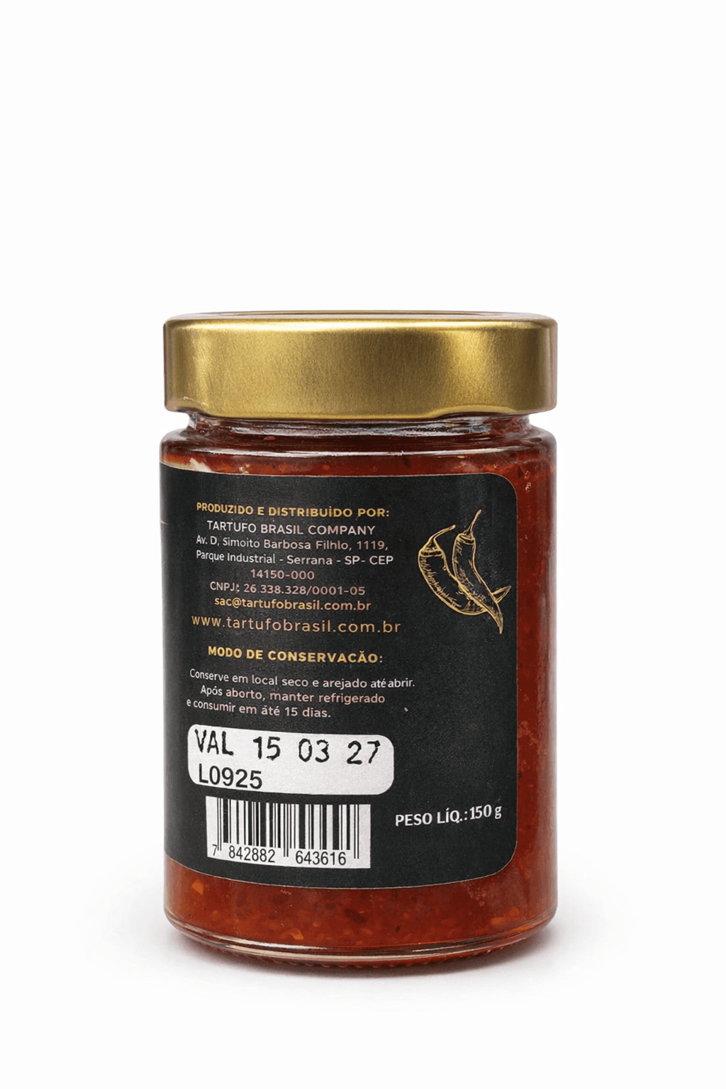 Sweet Chilli Com Trufas Negras-150g