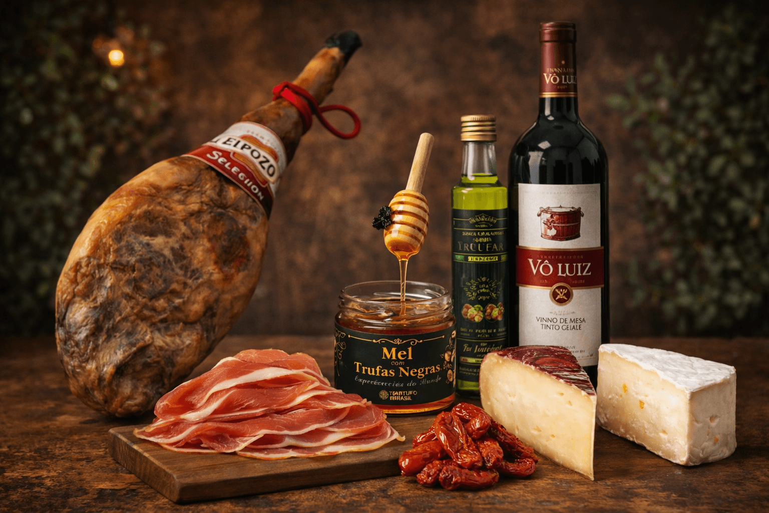Kit Jamon Serrano Fatiado - Dom Fama