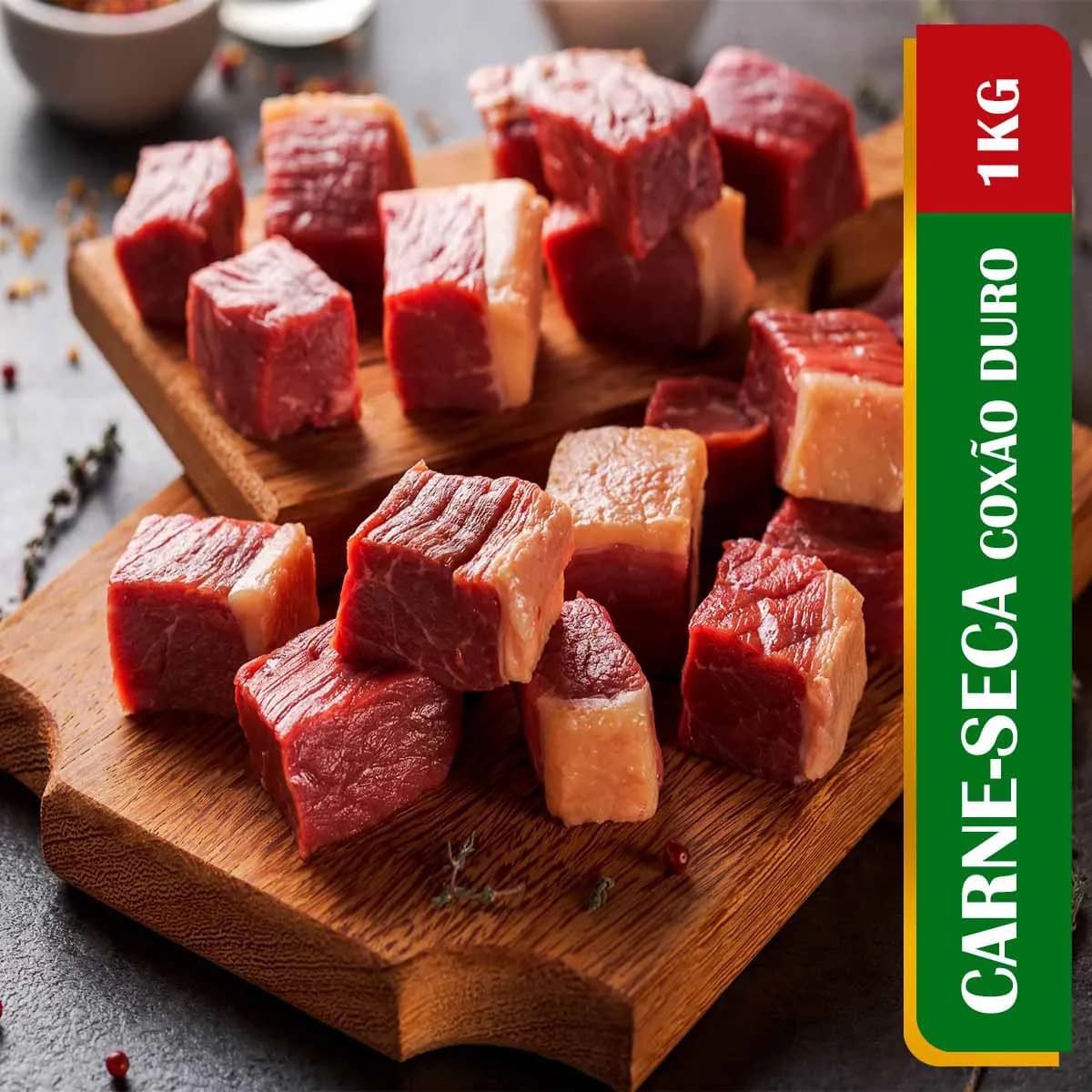 Carne-Seca (Coxão Duro) Tradicional Charque Meio KG