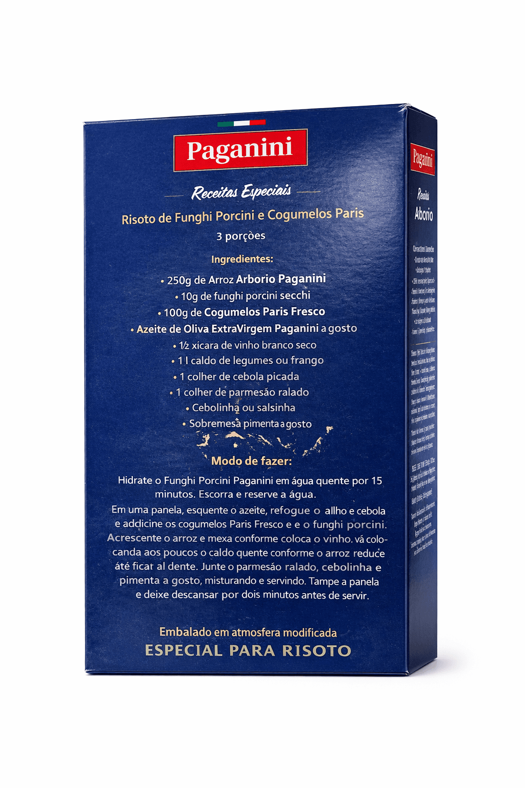 Arroz Arbório Paganini | Ideal para Risotos Cremosos | 1kg