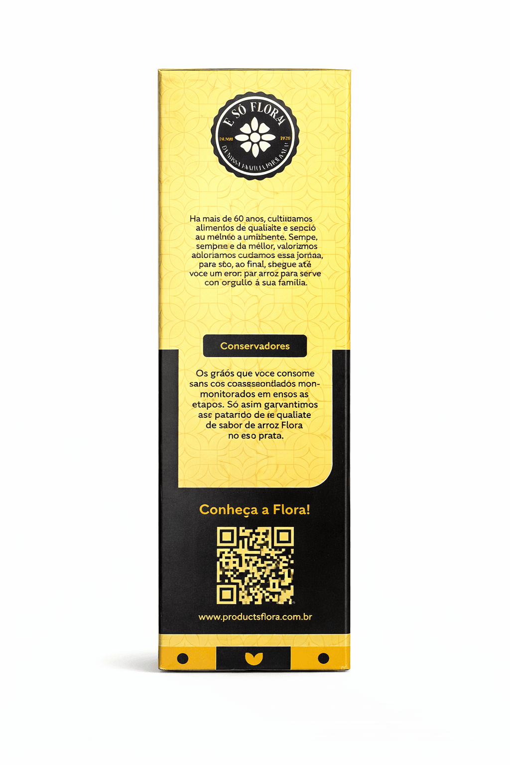 Arroz Preto Integral Tipo 1 Flora | 500g