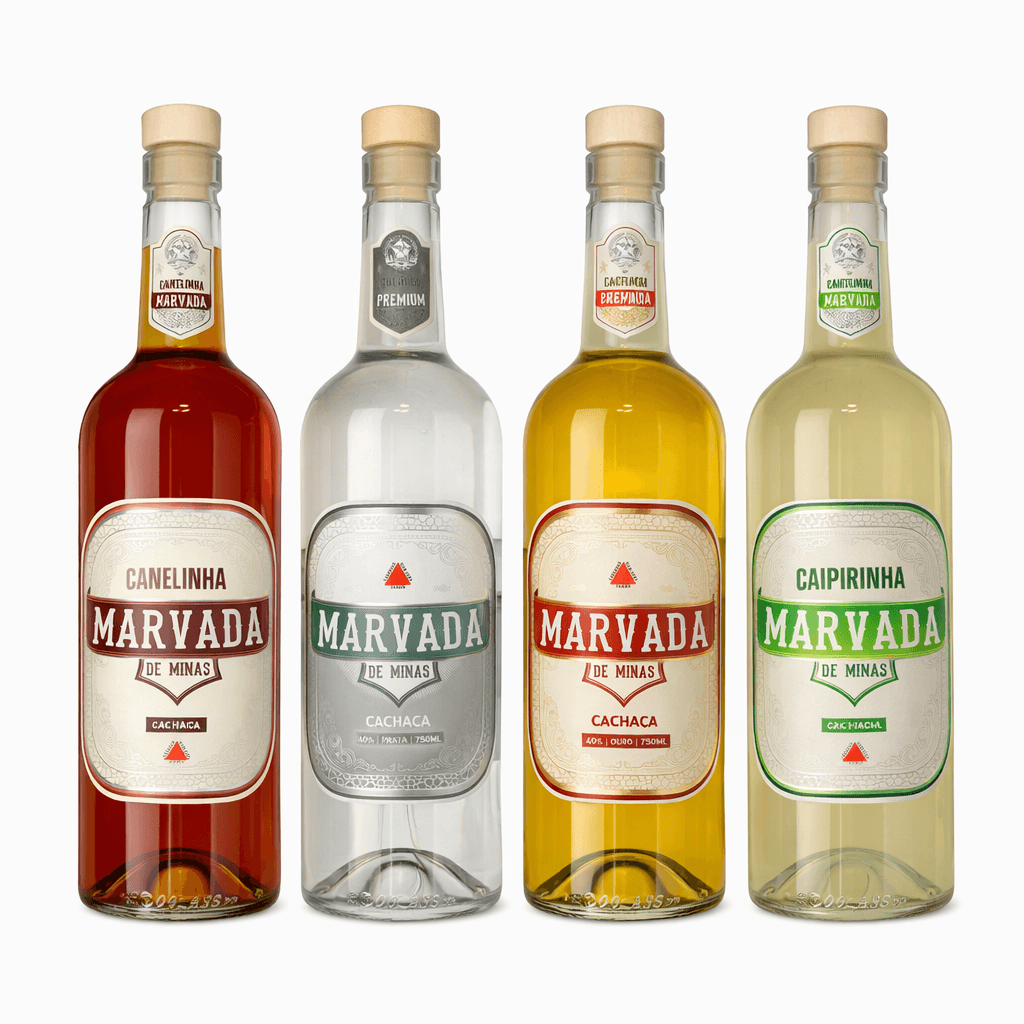 Cachaça Marvada de Minas Autenticidade Mineira em 4 Versões
