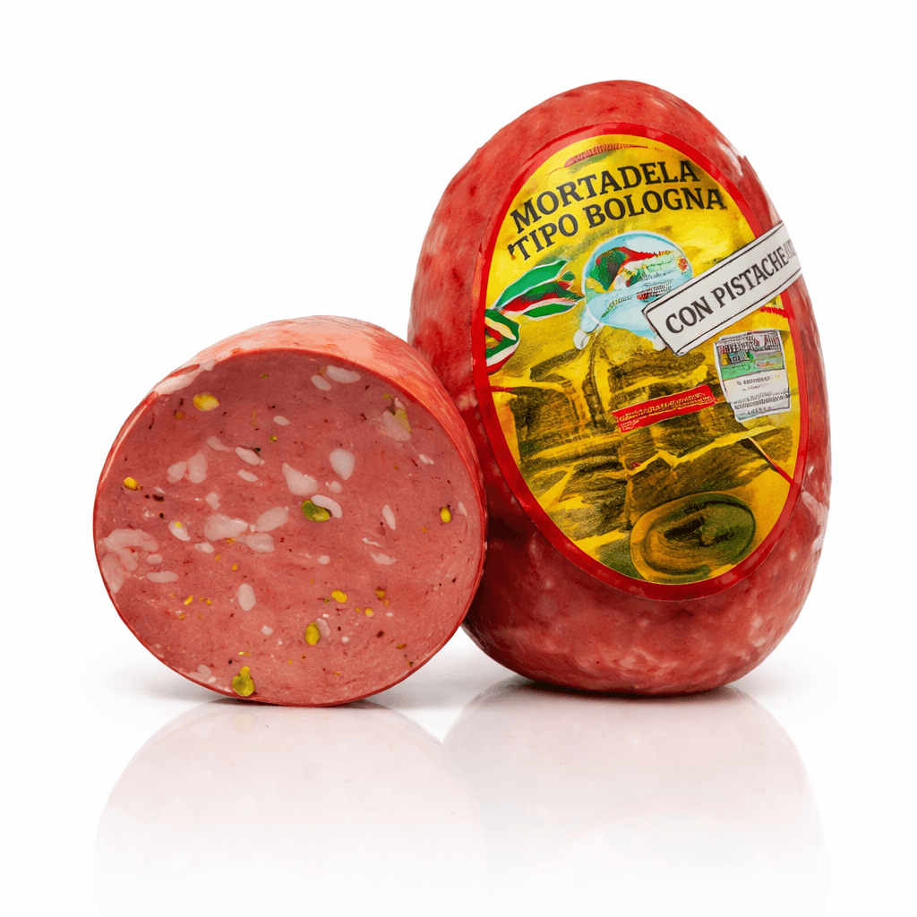 Mortadela Italiana Original com Pistache Meia Peça (~3kg)