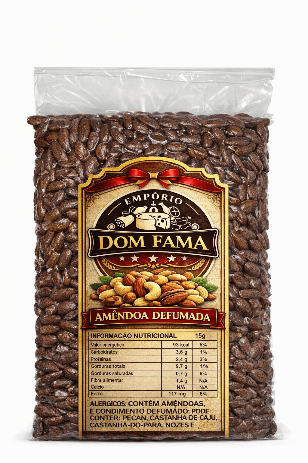 Amêndoa Defumada (Premium / Aperitivo) - de R$24,99 a R$99,99