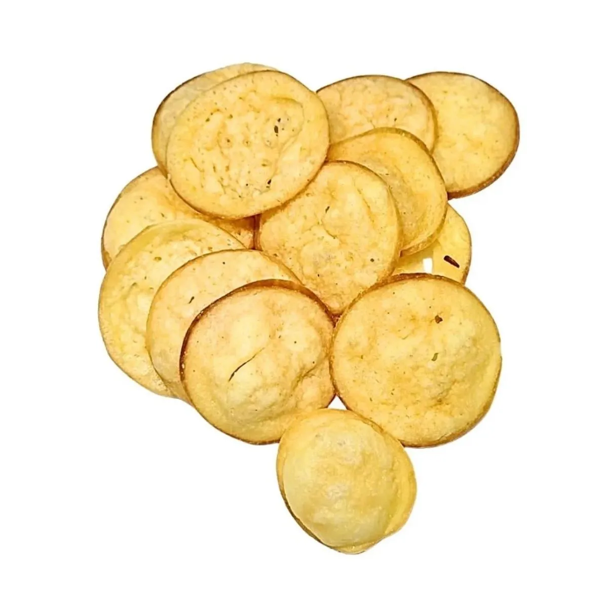 Chips de Queijo Provolone Desidratado (Snack Crocante 100% Queijo)
