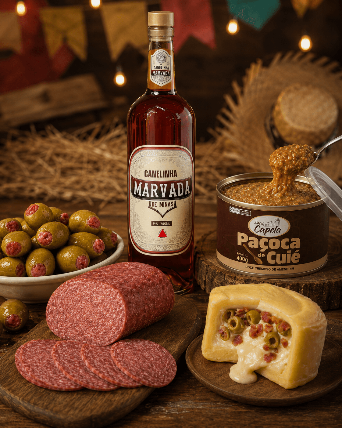 Kit Aperitivo Junino - Só Pra Provar
